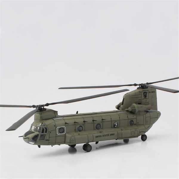 Academy12624 1/144 Ölçek, CH-47D/F/J/HC.Mk.1 (4 nations) Askeri Helikopter, Plastik Model kiti