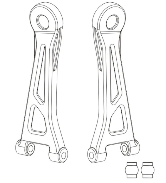 MJX Hyper Go 14209 14210 Front Upper Swing Ar