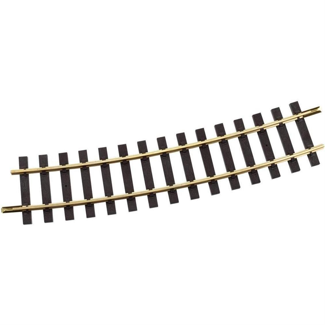 Piko 35217 1/22,5 Ölçek, R7, 15'  Dönüşlü Model Tren Rayı, r=1565 mm,