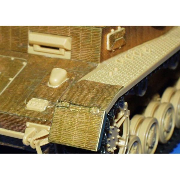 Eduard 35451 1/35 Ölçek, Zimmerit Flakpanzer IV Wirbelwin