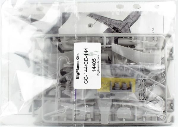 Big Planes Kits 14405 1/144 Ölçek, Canadair Challenger CC-144/CE-144 Yolcu Uçağı, Plastik Model kiti