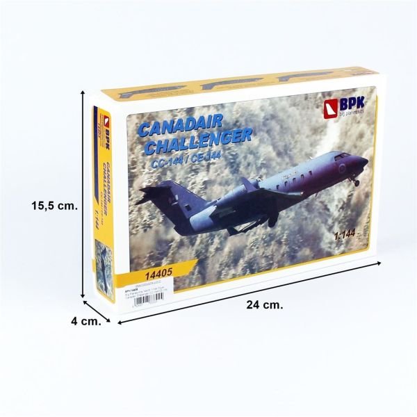 Big Planes Kits 14405 1/144 Ölçek, Canadair Challenger CC-144/CE-144 Yolcu Uçağı, Plastik Model kiti