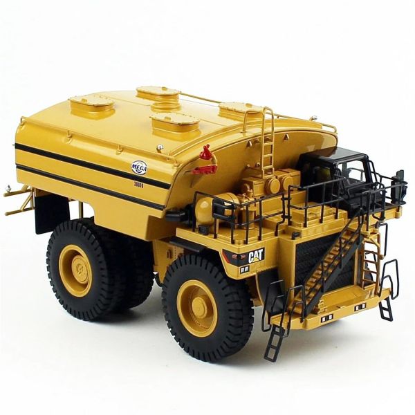 Diecast Masters 85276 1/50 Ölçek, Cat MEGA MWT30 Su Tanklı Maden Kamyonu, Sergilemeye Hazır Metal İş Makinası Modeli