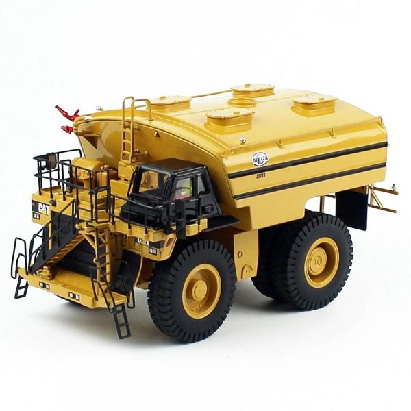 Diecast Masters 85276 1/50 Ölçek, Cat MEGA MWT30 Su Tanklı Maden Kamyonu, Sergilemeye Hazır Metal İş Makinası Modeli