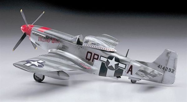 Hasegawa ST5 8055 1/32 Ölçek, P-51D Mustang, Savaş Uçağı, Plastik Model kiti