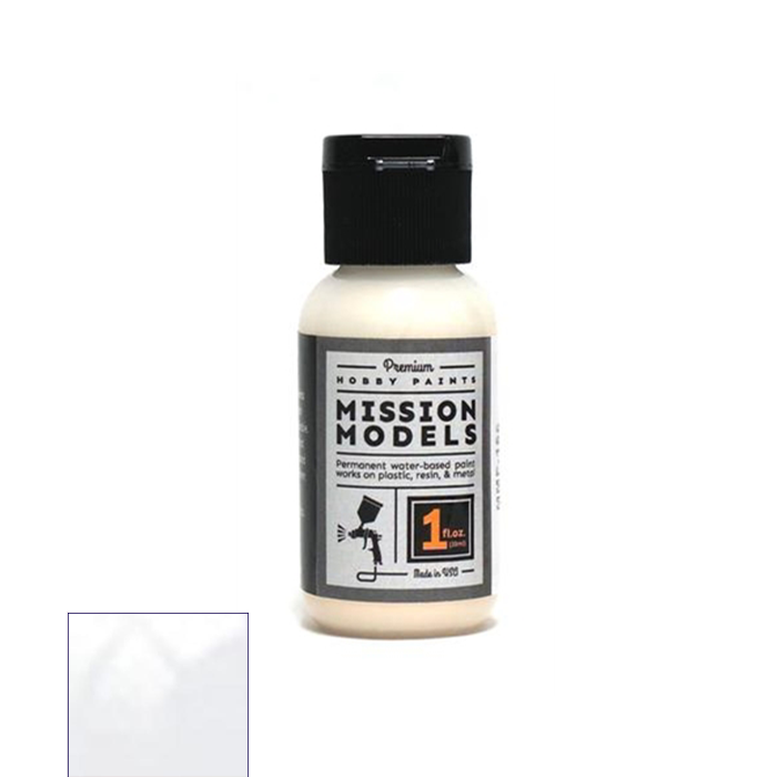 Mission Models MMGWB-002 Gloss White Base for Chrome Maket Boyası 30ml