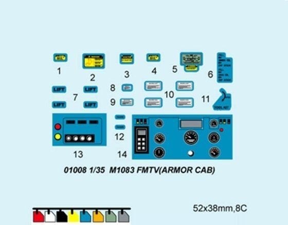 1/35 M1083 MTV (Armor Cab)