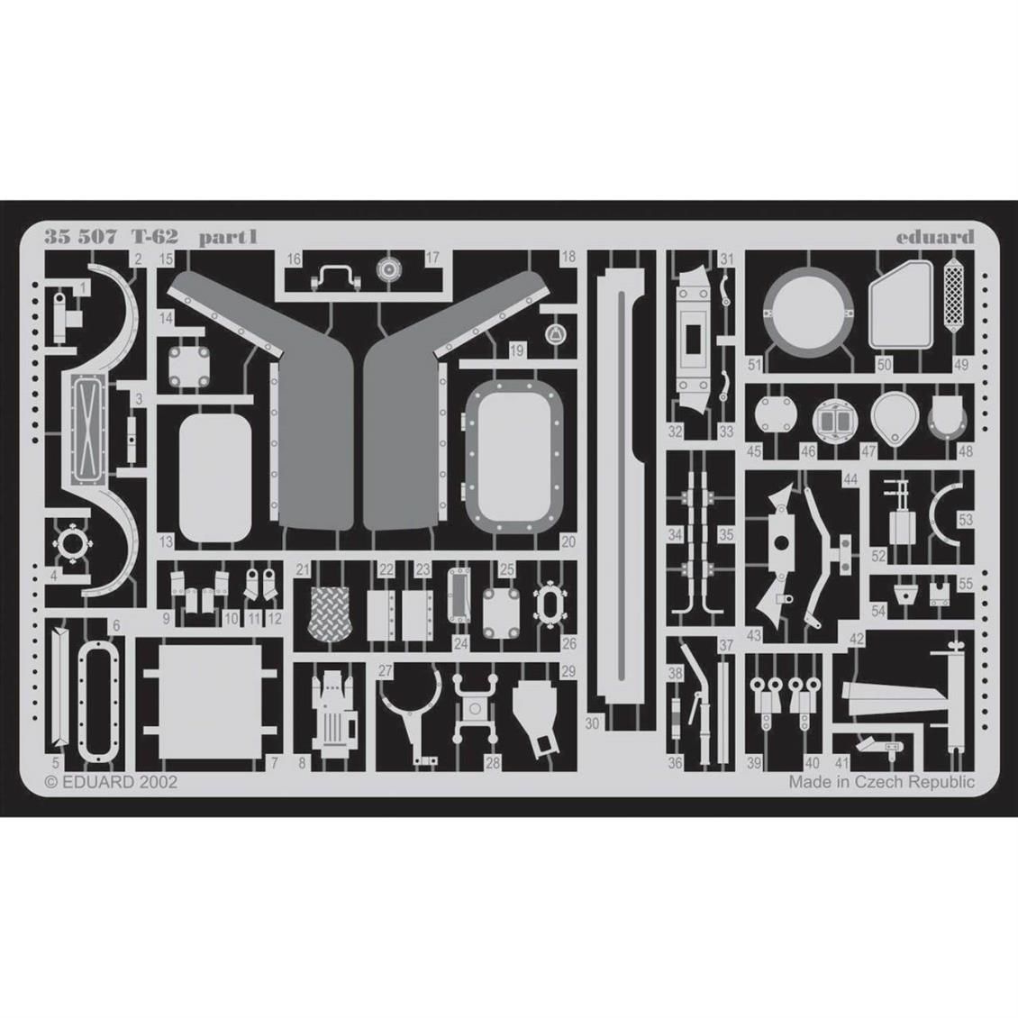 Eduard 35507 1/35 Ölçek, T-62 For Tamıya 3518 Maket Detay