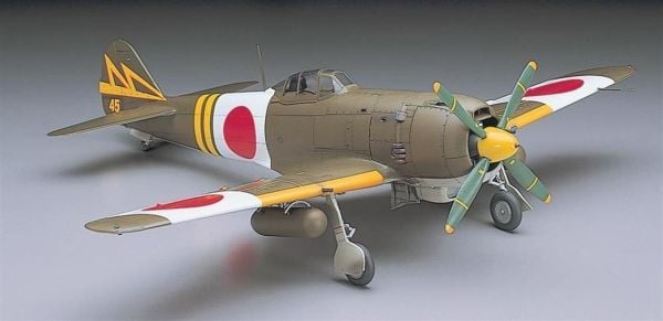 Hasegawa ST24 8074 1/32 Ölçek, Nakajima Ki84 Type 4 Hayate (Frank), Savaş Uçağı, Plastik Model kiti