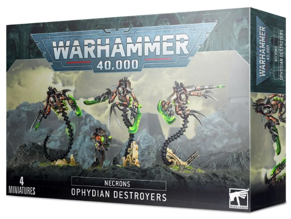 Necrons: Ophydian Destroyers