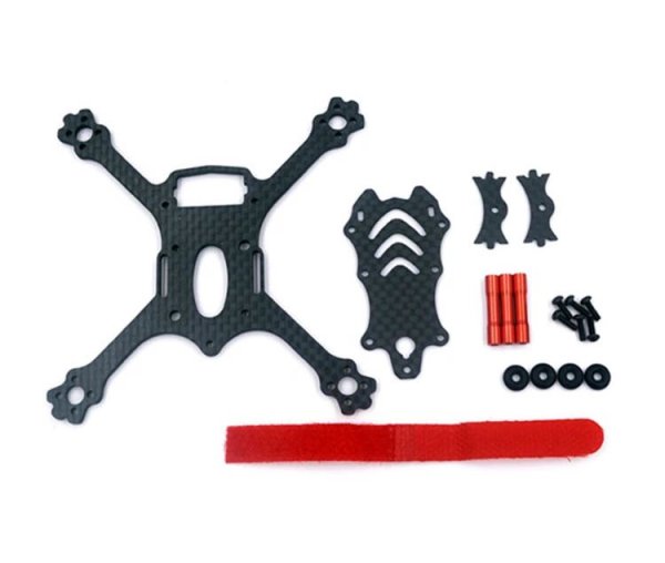 110 Mini Karbon Frame Racer Drone Frame Kit Drone Gövdesi