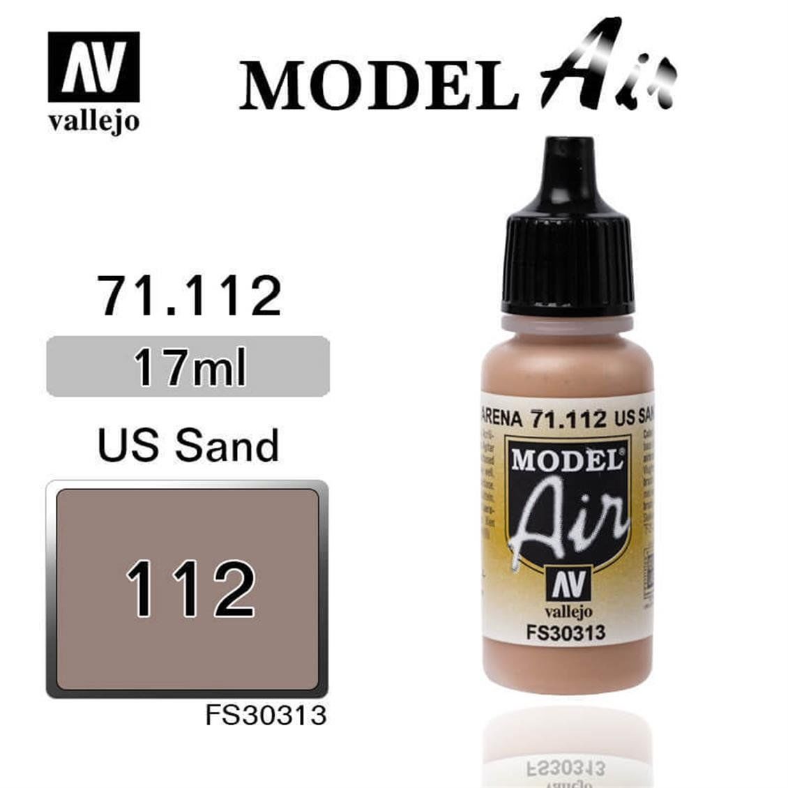 Vallejo 71112 17 ml. Sand, Model Air Serisi Model Boyası