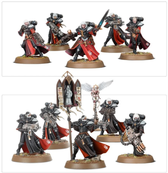 Adepta Sororitas: Battle Sisters Squad