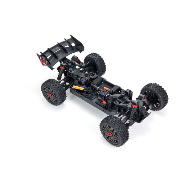 ARRMA 1/8 TYPHON 4X4 V3 3S BLX BRUSHLESS BUGGY RTR, RED