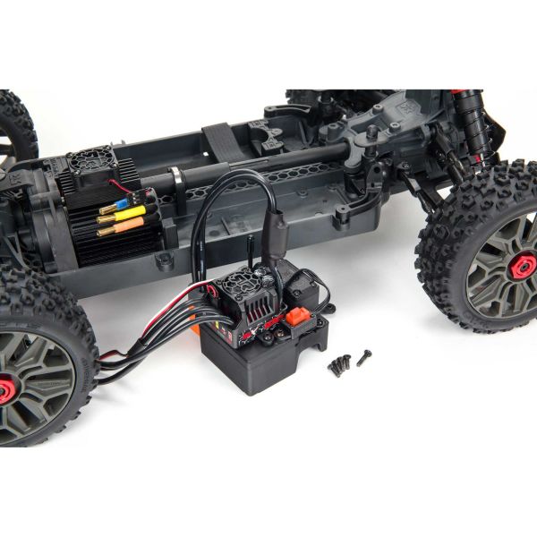 ARRMA 1/8 TYPHON 4X4 V3 3S BLX BRUSHLESS BUGGY RTR, RED