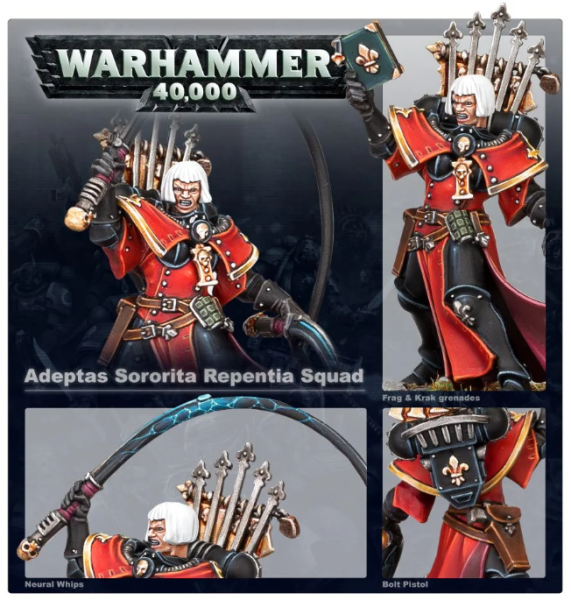 Adepta Sororitas Repentia Squad