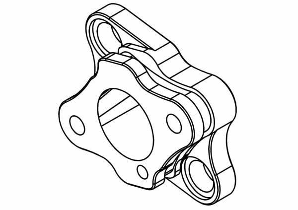 Motor İzolatör Alüminyum 27.5mm G230-G290