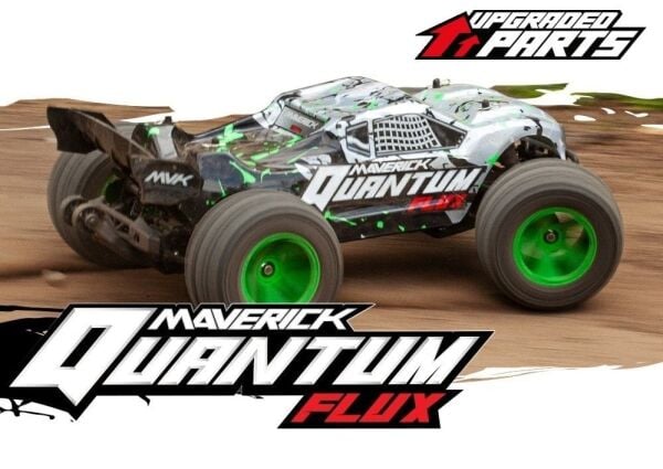 QUANTUM XT 80A 1/10 FLUX SILVER BRUSHLESS STADIUM TRUCK