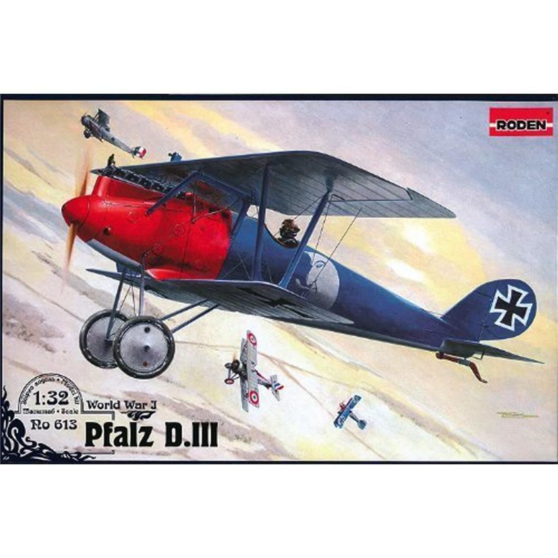 Roden 613 1/32 Ölçek, Pfalz D.III