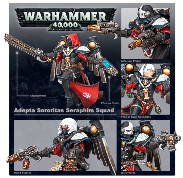 Adepta Sororitas: Seraphim Squad