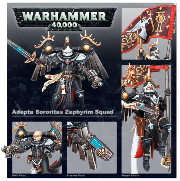 Adepta Sororitas: Seraphim Squad