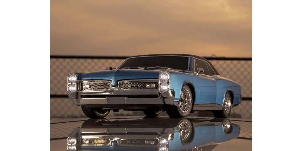 Kyosho Fazer MK2 (L) Pontiac GTO 1967 Tyrol Blue 1/10