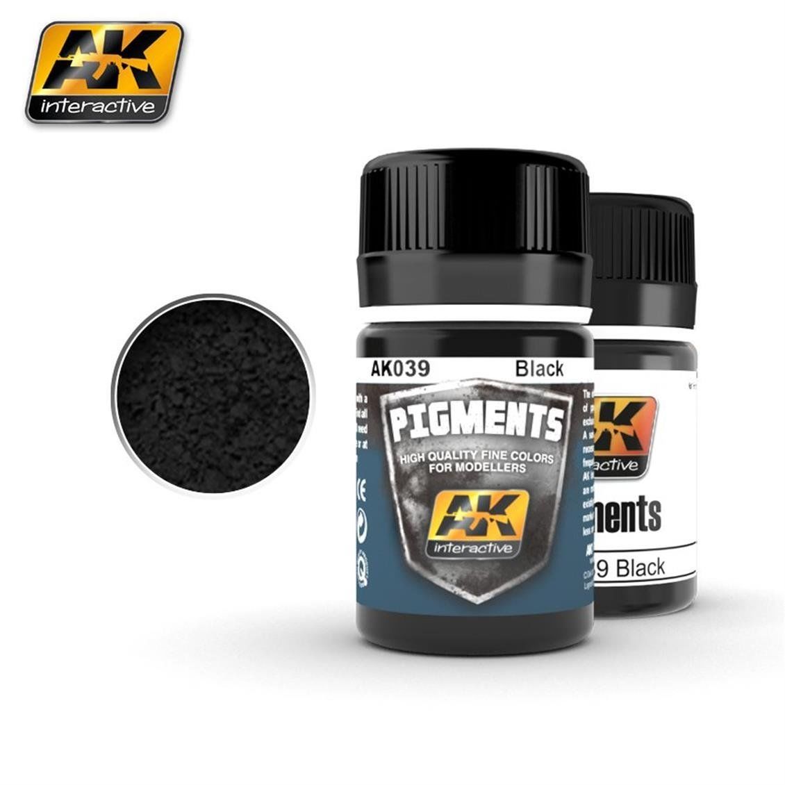 AK Interactive 039 35 ml. Black Pigment