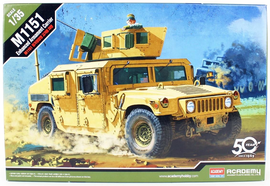 Academy 13415 1/35 Ölçek, Amerikan Zırhlı Personel Taşıyıcı M1151, Plastik Model kiti