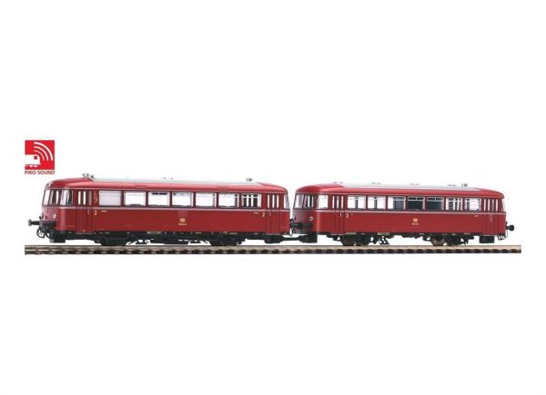 Piko 52722 Railbus 798 Trailer 998 6 Db IV 3 Rail Ac W