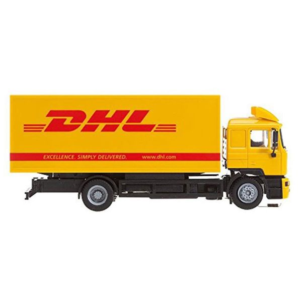 Faller 161607 1/87 Ölçek, Car System Başlangıç Seti, MAN DHL Kamyonlu