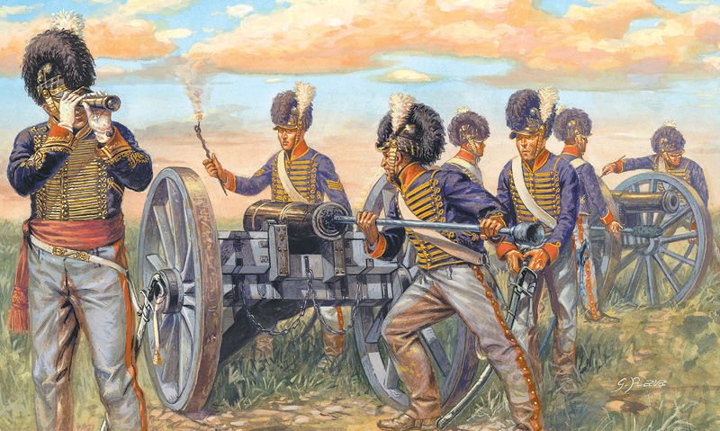 NAPOLEONIC WARS - BRITISH ARTILLERY