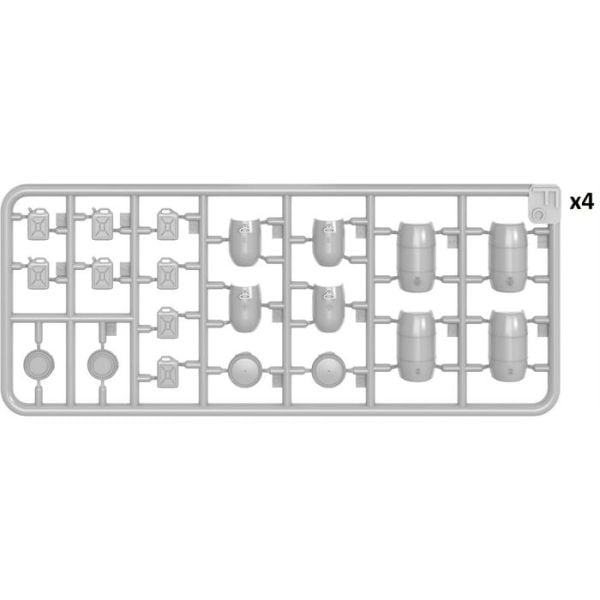 MiniArt 1:48 Plastik Varil ve Bidonlar