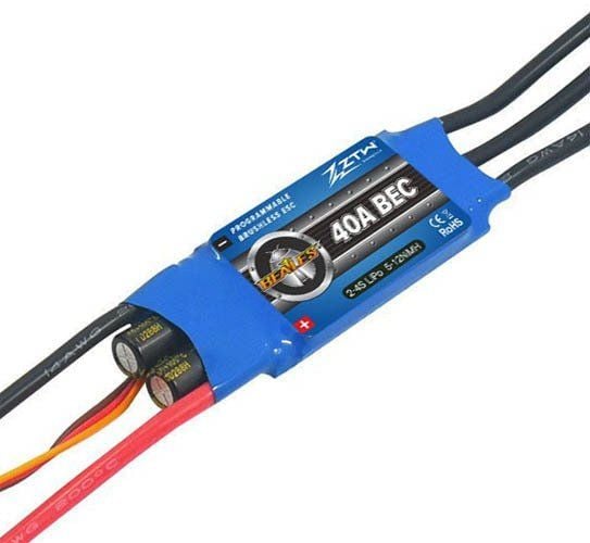 ZTW Beatles 40A ESC 2-4S (BEC 5/3A) Fırçasız Motor Sürücü Hız Kontrol