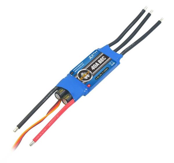 ZTW Beatles 40A ESC 2-4S (BEC 5/3A) Fırçasız Motor Sürücü Hız Kontrol