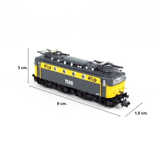 Piko 40374 1/160 Ölçek, NS IV, Rh 1100, Model Tren Elektrikli Lokomotifi