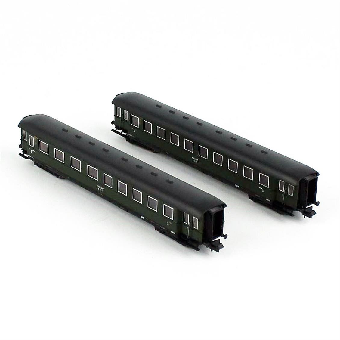 Piko 40623 1/160 Ölçek, DRB II, 2./3. ve 3. Sınıf, Model Tren Yolcu Vagonu