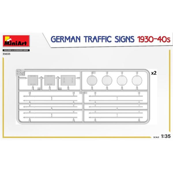 MiniArt Alman Trafik İşaretleri 1930-40