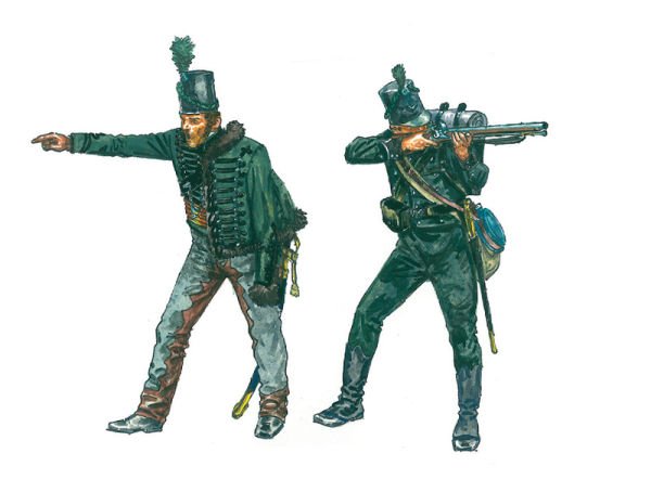 NAPOLEONIC WARS: BRITISH GREEN JAC.