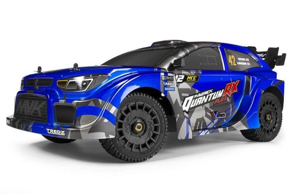 QUANTUM-RX FLUX 4S 1/8 4WD RALLY CAR - BLUE