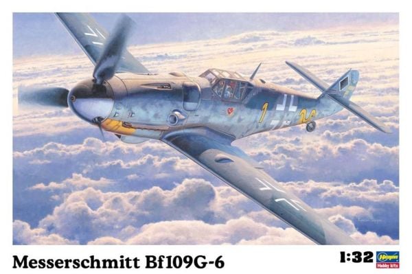 Hasegawa ST17 8067 1/32 Ölçek, Messerschmitt Bf109G-6, Savaş Uçağı, Plastik Model kiti