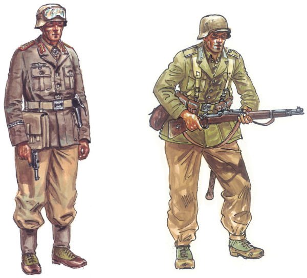 WWII - D.A.K. INFANTRY