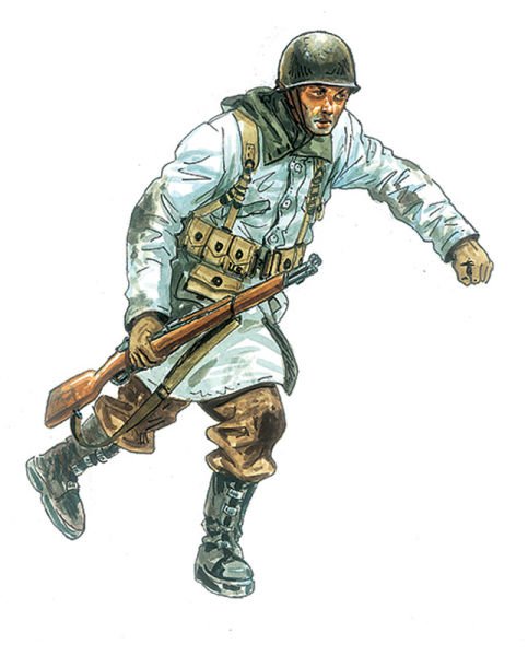 WWII - US INFANTRY (WINTER UNIFORM)