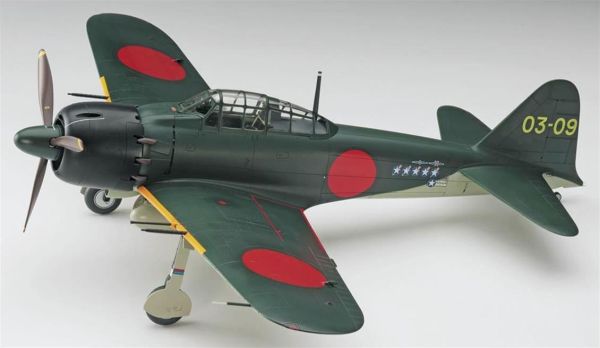 Hasegawa ST34 8884 1/32 Ölçek, Mitsubishi A6M5c Zero (Zeke) Type 52, Savaş Uçağı, Plastik Model kiti