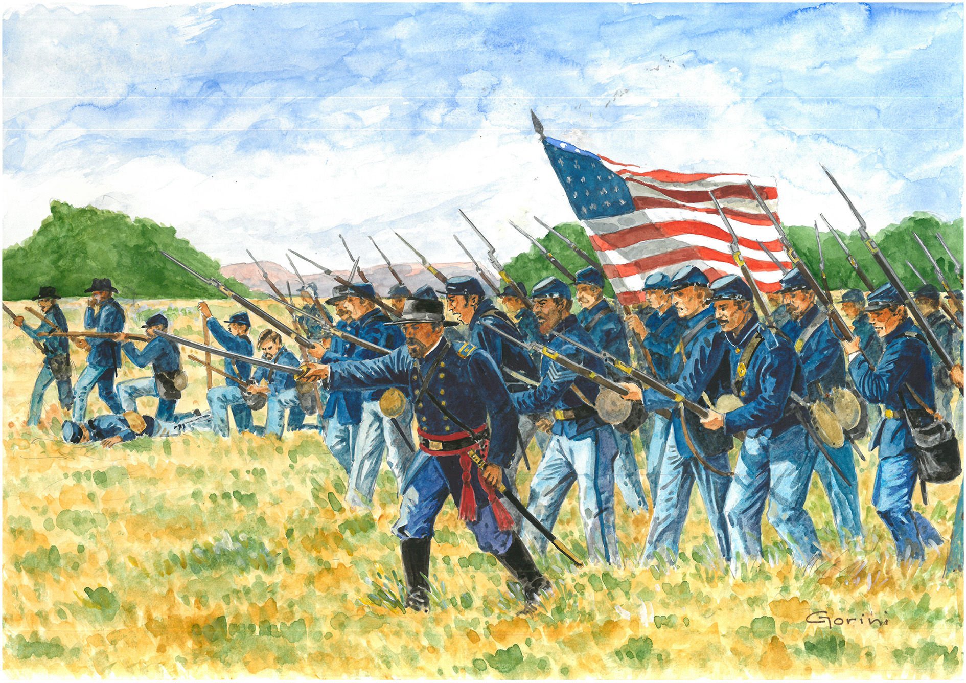 AMERICAN CIV. WAR: UNION INFANTRY