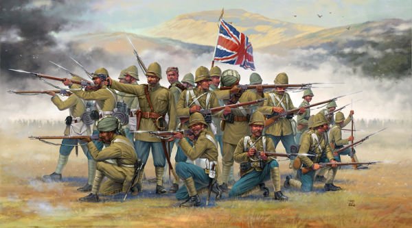 BRITISH INFANTRY AND SEPOYS