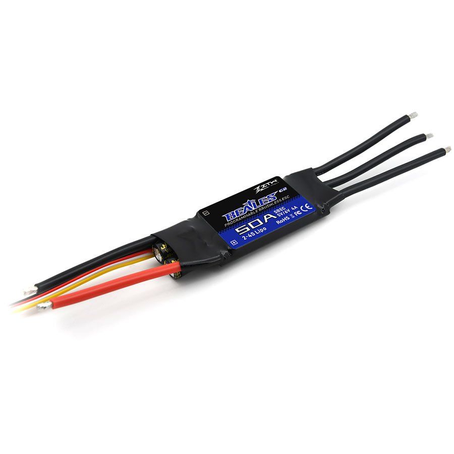 ZTW Beatles G2 50A ESC 32-Bit 2-4S (SBEC 5-6V 4A)