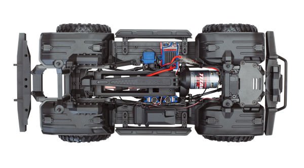 Traxxas TRX-4® CHASSİS KİT (Kurulmaya Hazır Şase ) ( ELEKTRONİK DAHİL )