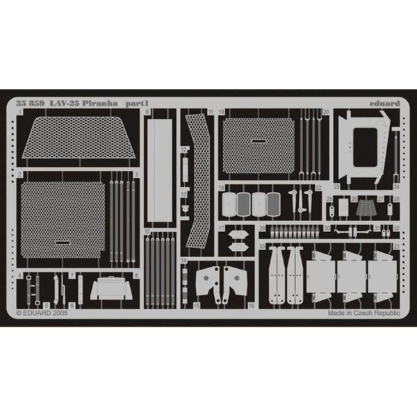 Eduard 35859 1/35 Ölçek, Lav-25 Piranha Detay Seti - Std.Photo E