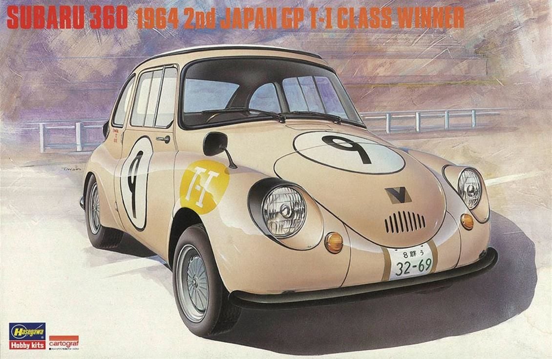 Hasegawa 20322 1/24 Ölçek, Subaru 360 (Limited Edition), Otomobil, Plastik Model kiti