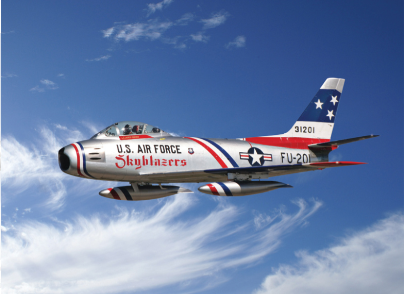 F-86F SKYBLAZER AEROB. TEAM